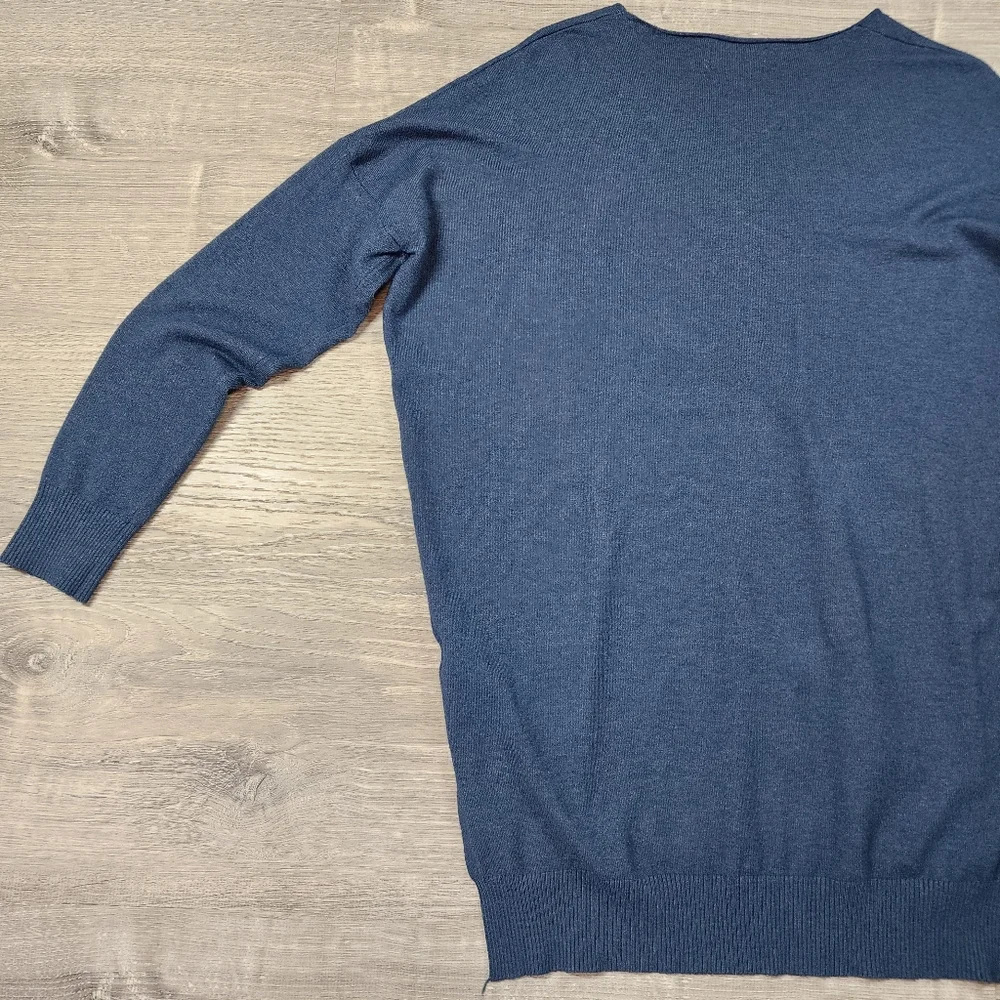 DREAMERS Dark Blue Super Soft Long Sleeve Pullover Sweater S / M